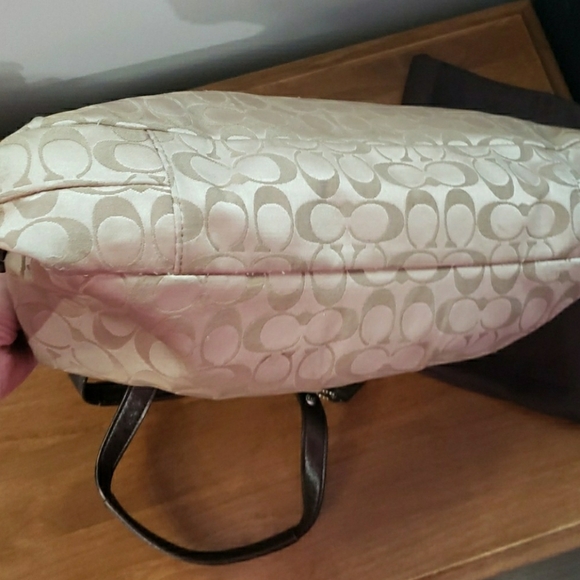 Coach Bag, Brown And Tan - Picture 2 of 5